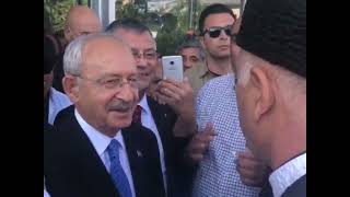 Kılıçdaroğlu'na Erzurum'da mânili karşılama!