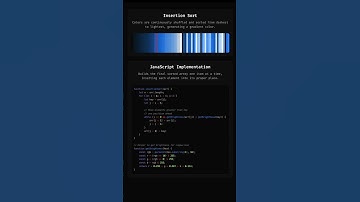 Insertion Sort | Generate a Gradient Color