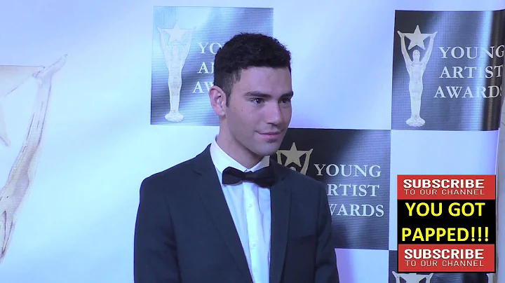 Joshua Costea at the 37th Annual Young Artist Awar...