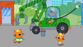 Excavator \& Wheel Loader Trailer Trucks for Kids | Underpass Road Construction