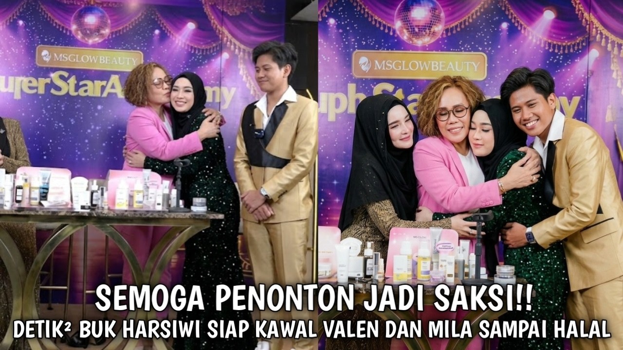 Spesial untuk milen!! Buk Harsiwi terang terangan di depan penonton siap kawal sampai halal.