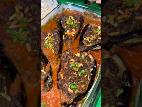 وصفة منزلة الباذنجان على طريقة أمي  الله يا امي ي