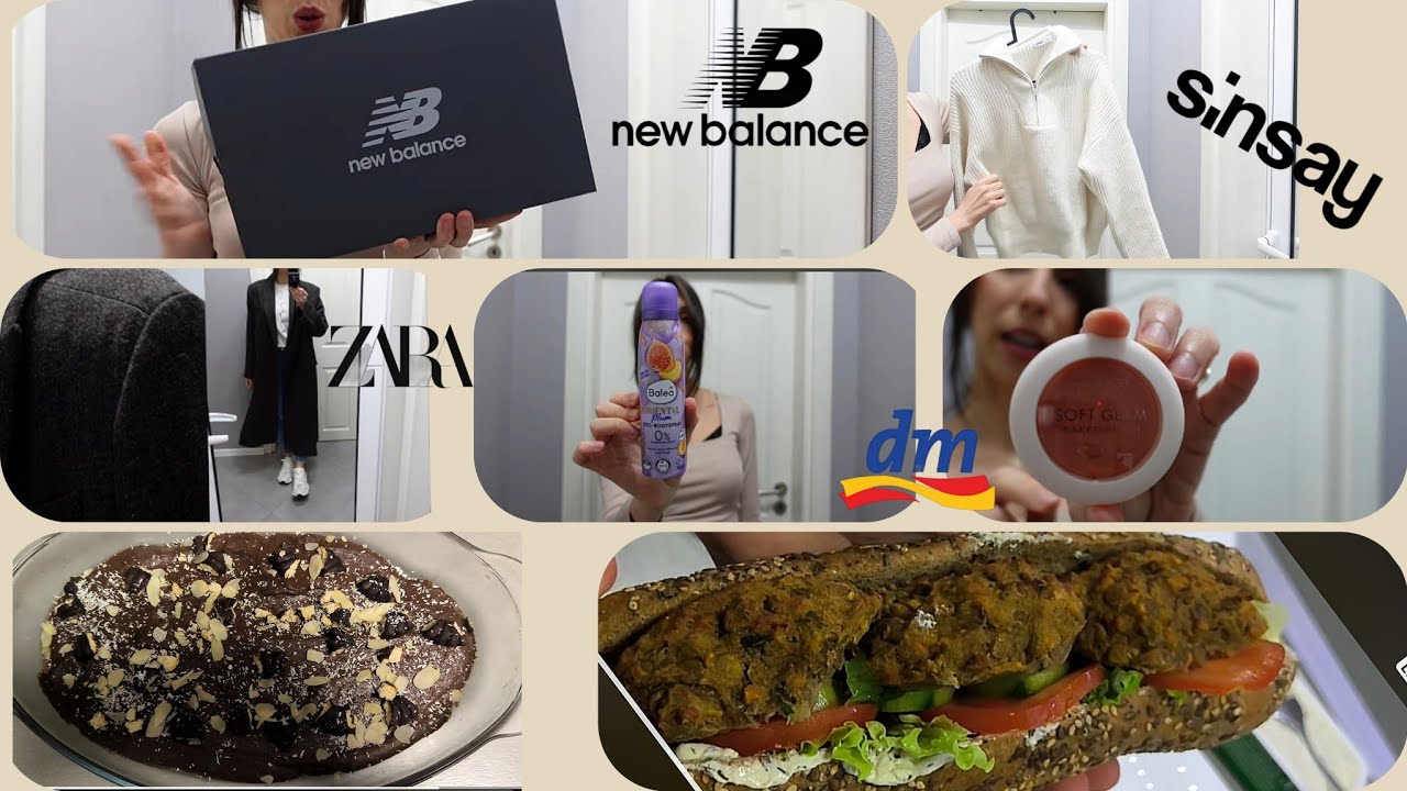 Нови Покупки | Zara, New Balance, Sinsay, DM, Lilly,  | Рецепти