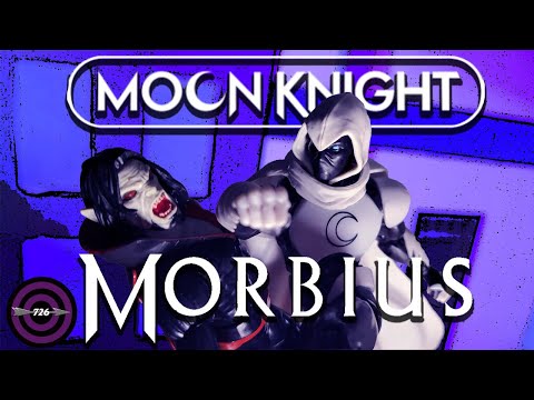 Moon Knight vs Morbius Stop Motion Fight