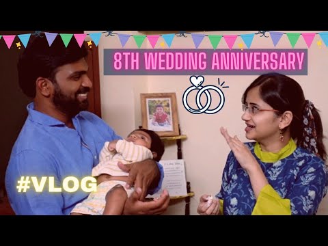 Marriage day vlog | 8th Anniversary | Get Ready with me | post pregnancy hairfall #voiceofvasapi
