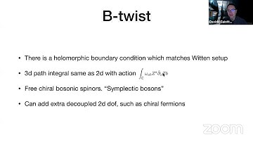 Davide Gaiotto -- Examples of boundary chiral algebras