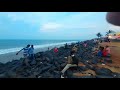 Pondicherry rock beach | beach walk |  Pondicherry | places to visit in pondy |  Puducherry |tourism