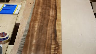 The Birds Eye Maple Veneer for my Bourbon Cabinets Arrives
