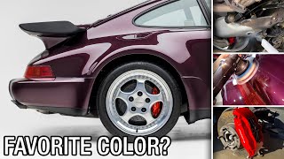 BEST COLOR? Porsche 964 Turbo 3.6 Dry Ice Cleaning & Detailing