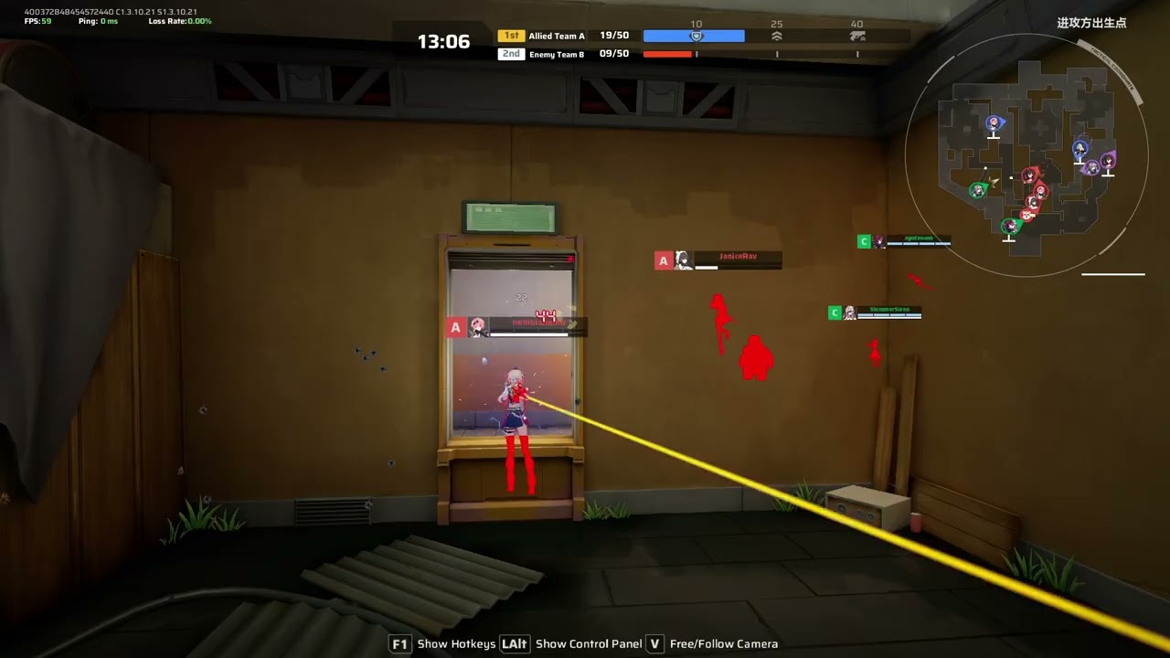 [Strinova] 3 Stringified agents, 1 target