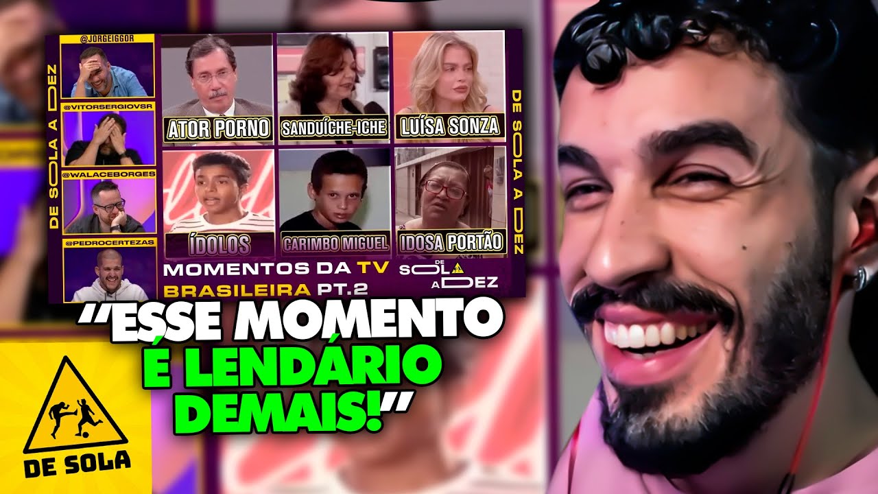 STAG REAGE: QUAL É O MELHOR MOMENTO DA TV BRASILEIRA? (PT.2) - DE SOLA A DEZ | Clipes do Stag