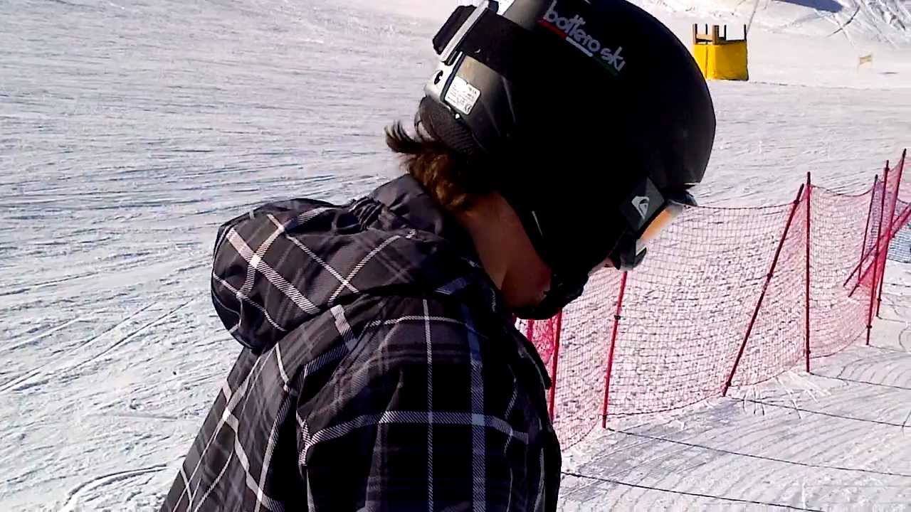 Oliver 1st Airbag Ski Jump YouTube