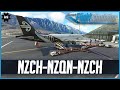MSFS LIVE | Real World Air New Zealand OPS + New Zealand&#39;s Toughest Approach | iniBuilds NZQN | A320