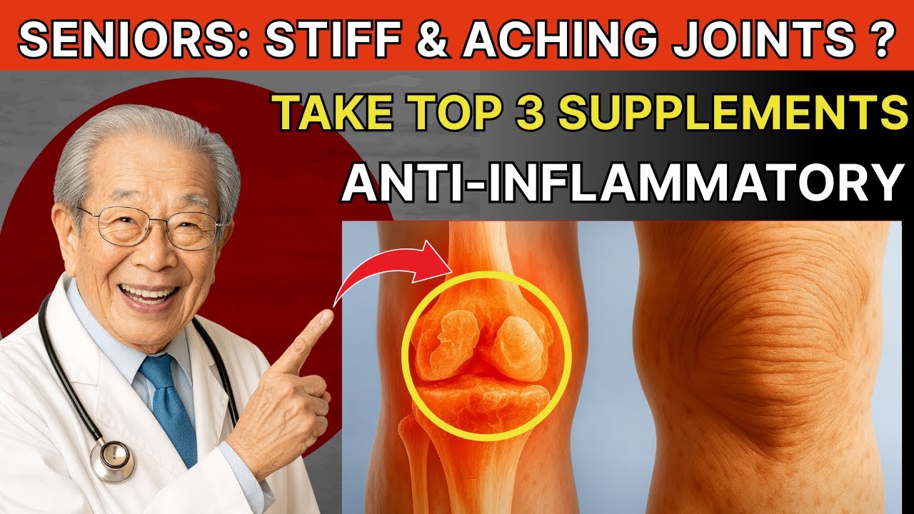 SENIORS: After 60, TAKE The Best 3 Supplements For Arthritis Relief and ...