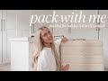 PACK WITH ME | holiday essentials, packing hacks &amp; tips, travelling with a baby!