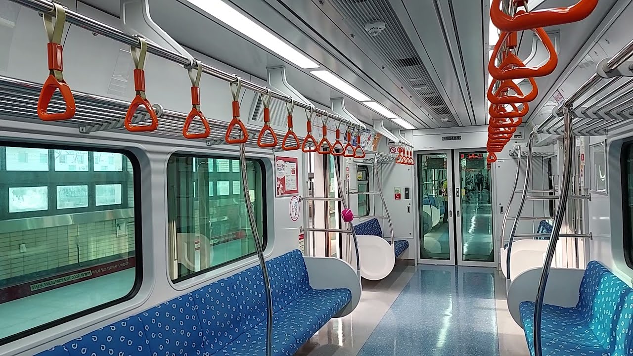 부산교통공사1호선 5차분 104편성 BTC1020 노포행 부산1호선 전구간 (다대포해수욕장-노포) 주행영상