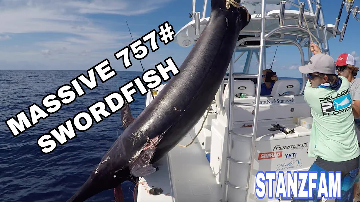 757# Swordfish! Massive Broadbill Swordfish with C...