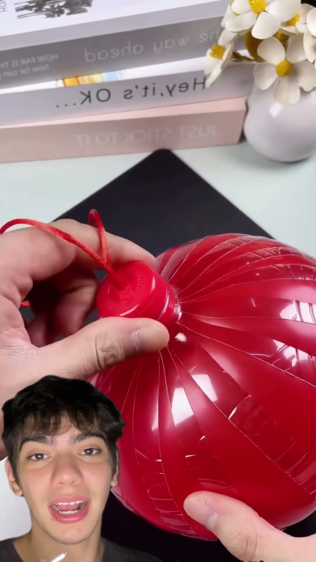 Transforme uma garrafa e um balão em um balão japonês decorativo incrível! ?✨