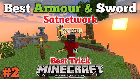 Best Armour and Sword in Satnetwork Skyblock || Hypixel skyblock