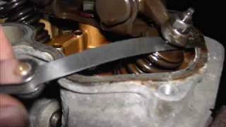 Honda CG 125 valve clearance tutorial
