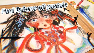 OIL PASTELS 101 | Paul Rubens 72 Colors Oil Pastels review