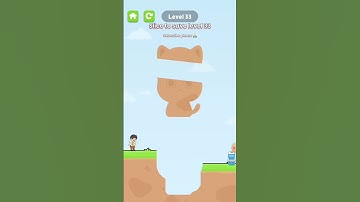 Slice to save/level 33 | funny game 2023 | new Android game 2023 #shorts #gaming #funny #trending