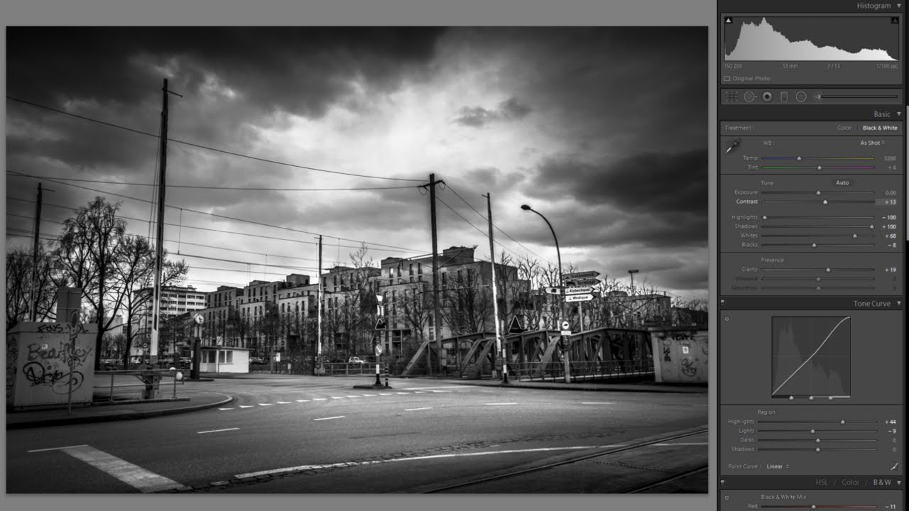 Black and White Photo Editing in Lightroom - Create Interest And ...