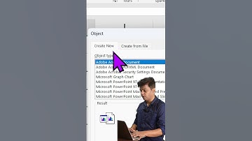 How to insert pdf file in excel? #shortsvideo #excel