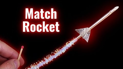 🚀How To Make Mini Matchstick Rockets🚀 || MatchBox Rocket (Full Explained) 