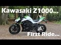 My First Ride and Review Of The Kawasaki Z1000