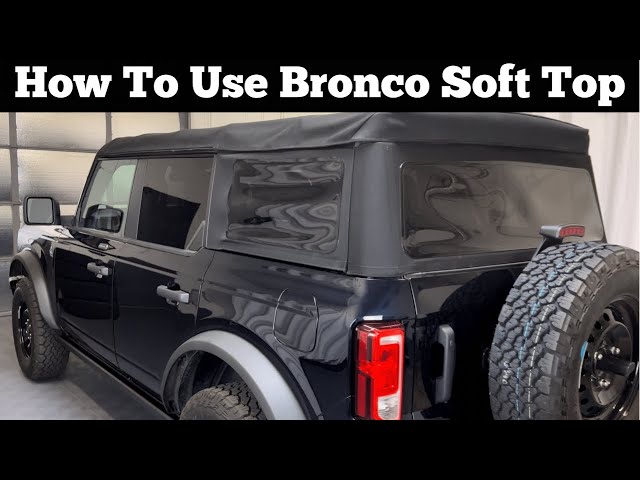 2021 Ford Bronco: Here's how you lower and remove the soft top - CNET