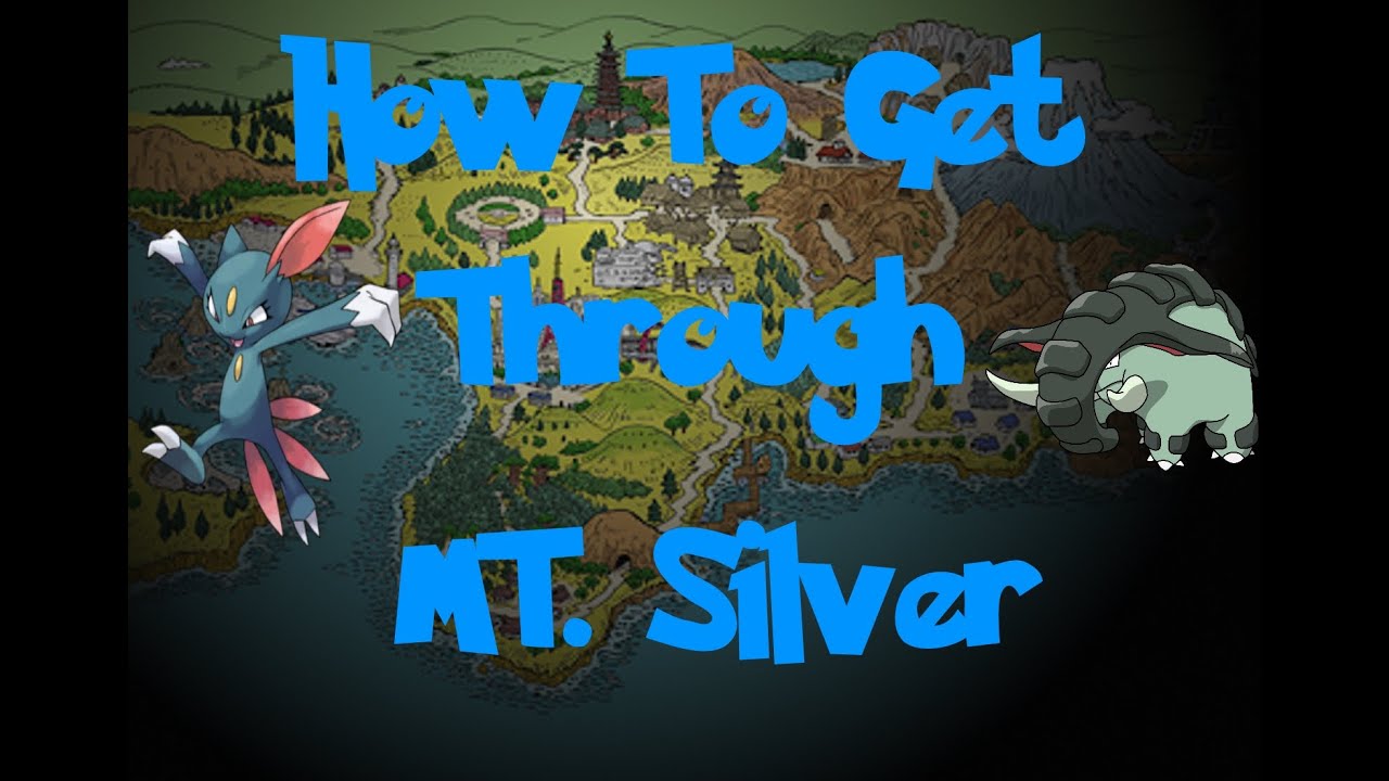 How To Get Through MT Silver Pokemon Gold Silver Crystal YouTube
