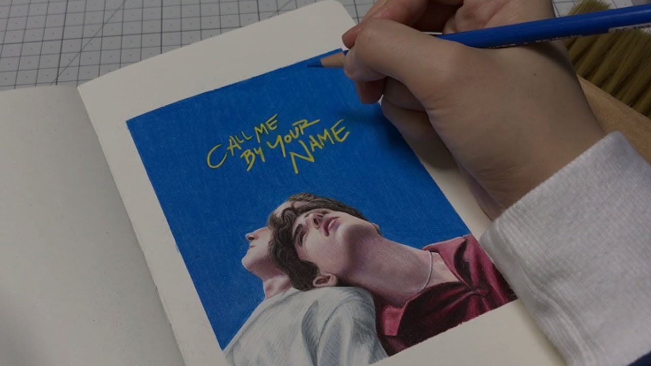 콜 미 바이 유어 네임 포스터 그리기 (With.나의 드로잉북) | Call Me by Your Name