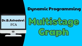 Dynamic Programming || Multistage Graph