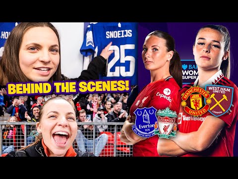 PITCHSIDE AT OLD TRAFFORD & GOODISON PARK VLOG | 3 GAMES 1 WOMEN'S FOOTBALL WEEKEND 2023