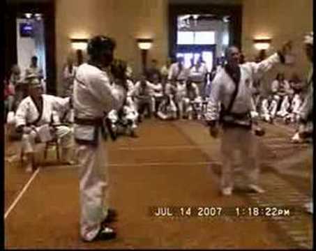 Tang Soo Do Mi Guk Kwan - 2007 - Kodanja Sparring 2 of 3