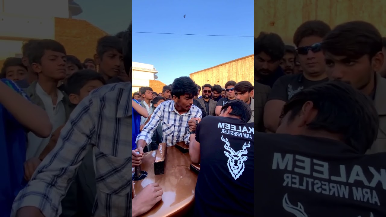 Wait For End 🔥💀 #kaleemarmwrestler #armwrestlingmatch #viralvideo #armwrestling