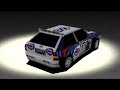 Lancia Delta HF Integrale PC SEGA RALLY CHAMPIONSHIP