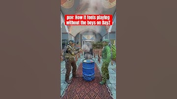 How it feels being ALONE on DayZ #shorts