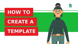 How to create a template in Google Sheets?