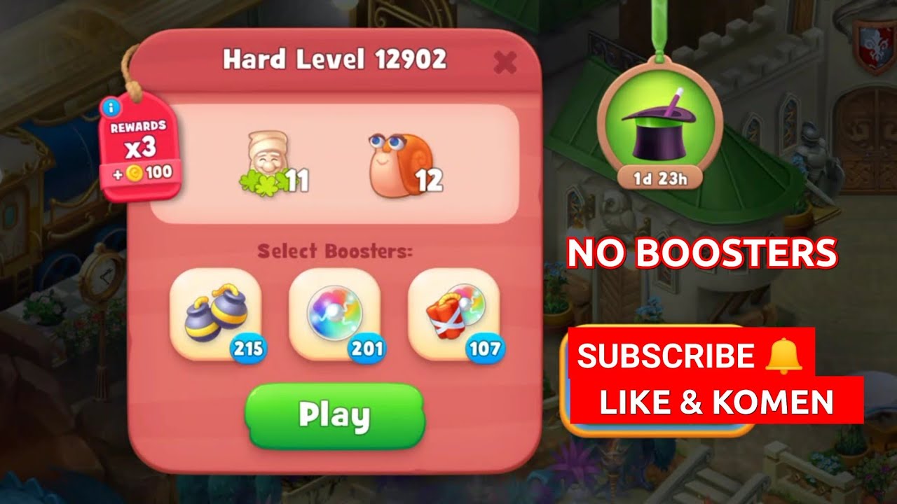 GARDENSCAPES HARD LEVEL 12902 NO BOOSTERS | MARI MAIN BERSAMA