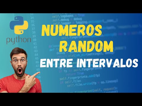 PYTHON Generar números ALEATORIOS en cualquier intervalo  #random #python #numpy