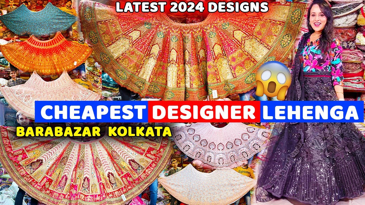 Barabazar Lehenga Collection | Bridal Lehenga Designs 2024 | Cheap Bridal Lehenga in Barabazar