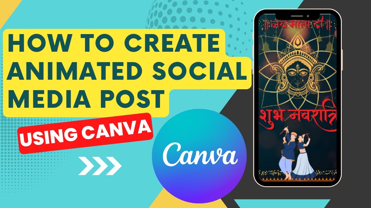 How to Create Animated Social Media Posts in Canva | Tutorial - 2024 ...