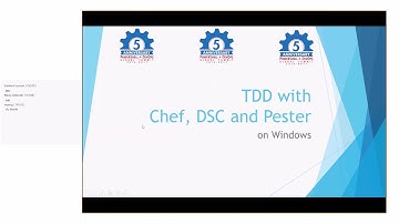 FrPSUG 2017/06/20 TDD with Chef, Kitchen, DSC and Pester (Robb Schiefer)