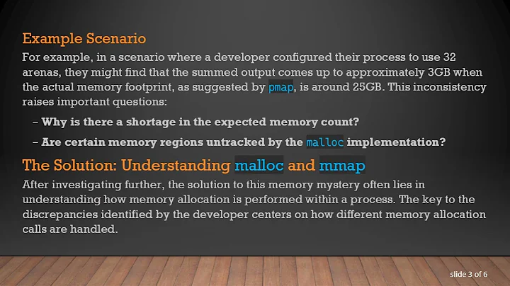 Understanding glibc Arena Memory Discrepancies in Linux Processes