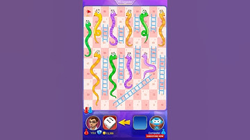 How to play snake ladder in ludo mania game in player V/S computer in   Android mobile