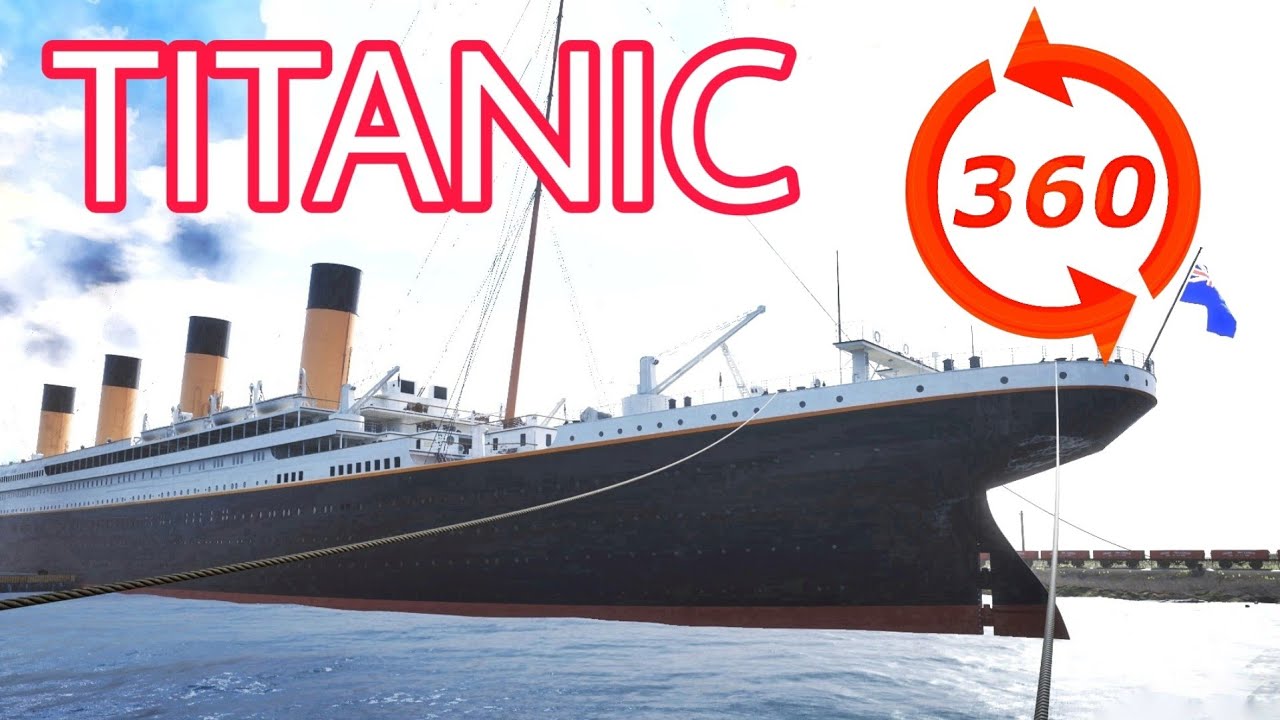 titanic virtual tour underwater