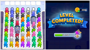 Bus jam Level 127 Walkthrough Solution 