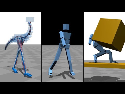 Flexible Muscle-Based Locomotion for Bipedal Creatures